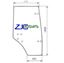 Imagens de  VIDRO PORTA DEUTZ DRT. REF. 0.007.7336.0/10, 0.007.5352.0/40