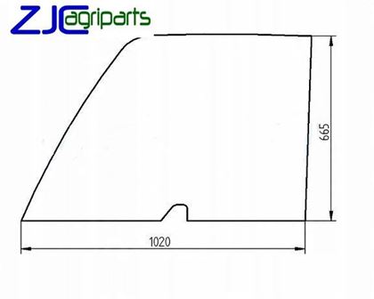 Imagens de VIDRO PORTA MANITOU REF. 225232